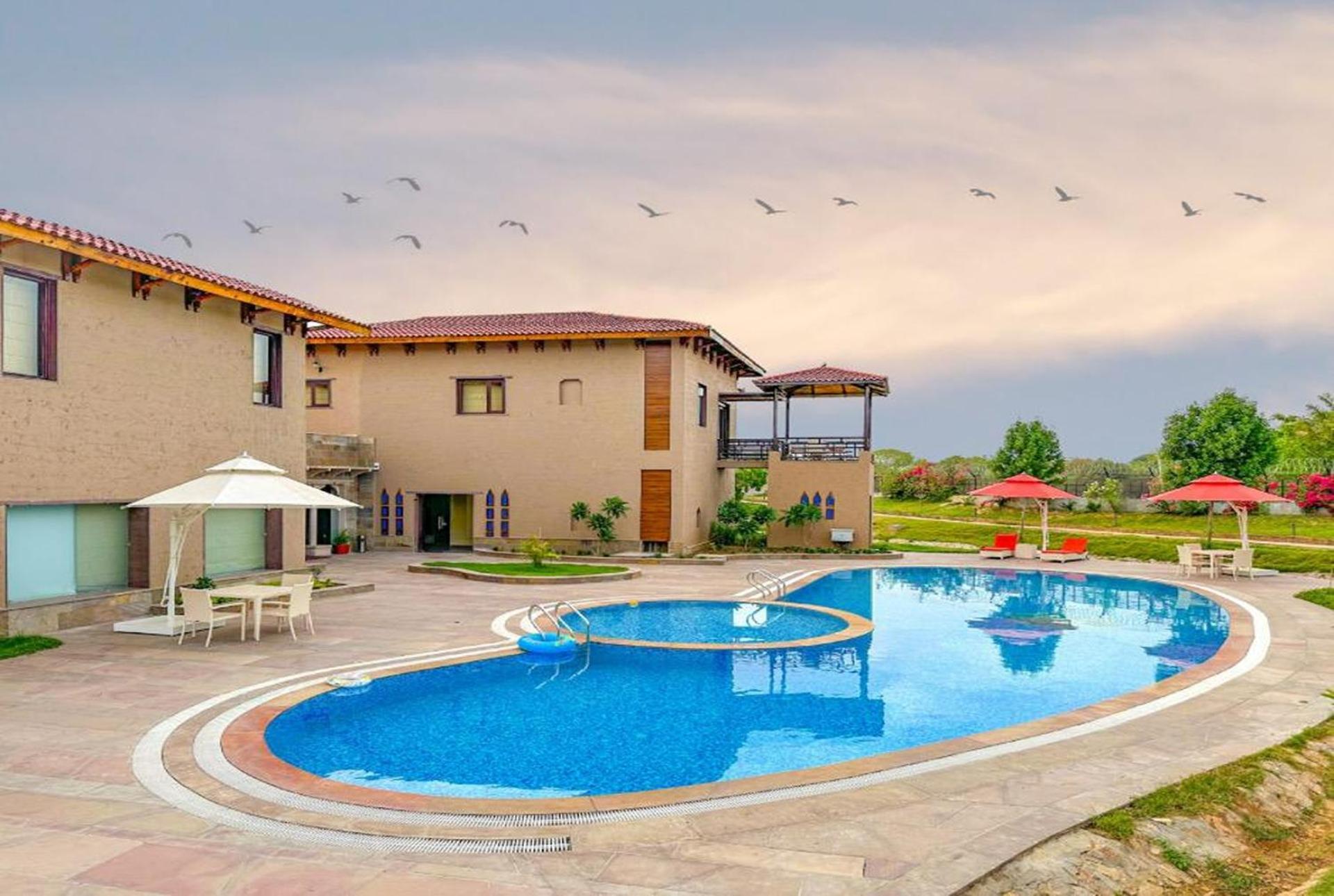 Aamaghati Wildlife Resort, Ranthambore Sawai Madhopur Zewnętrze zdjęcie