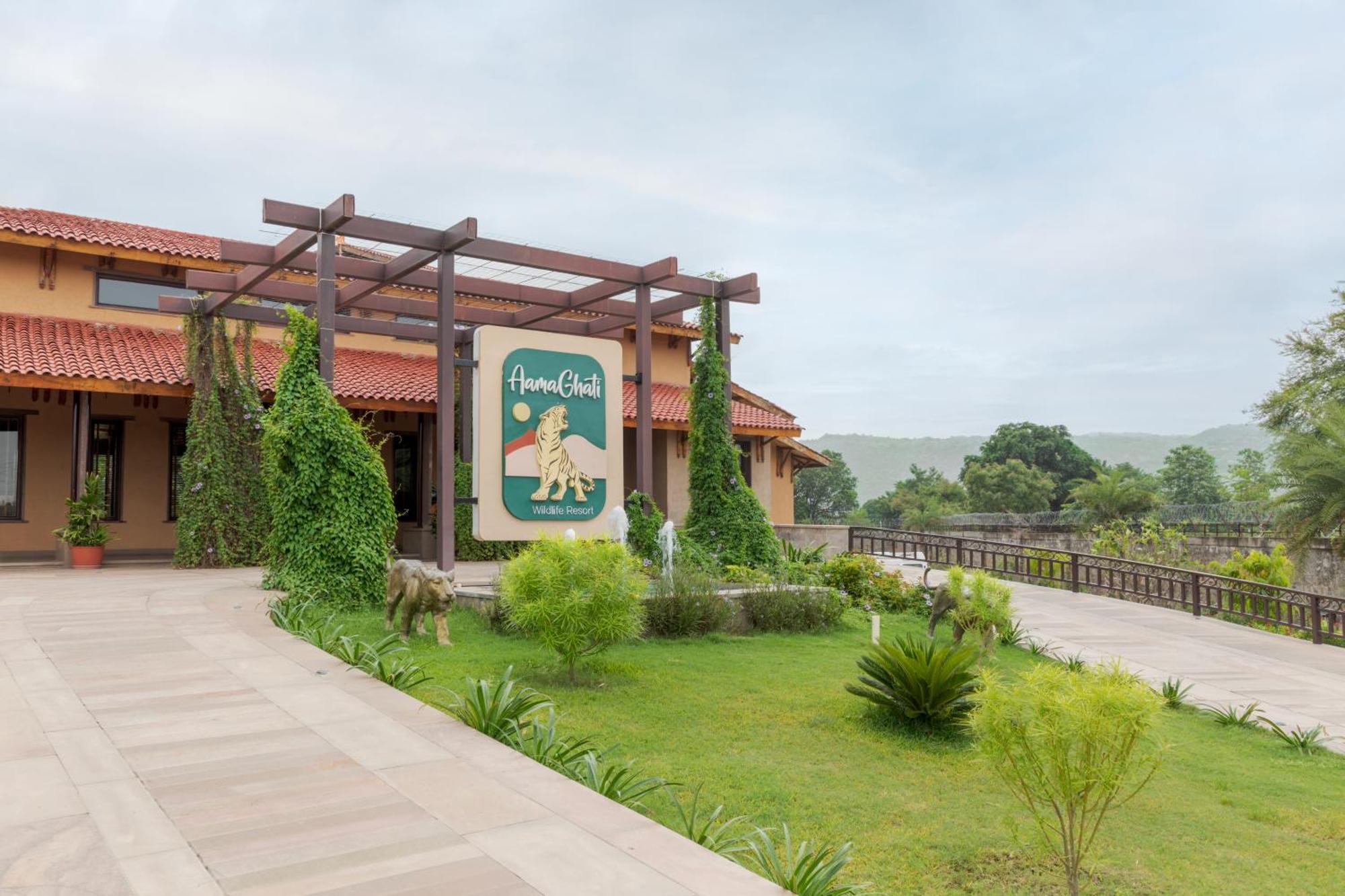 Aamaghati Wildlife Resort, Ranthambore Sawai Madhopur Zewnętrze zdjęcie